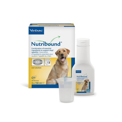 VIRBAC Nutribound odżywka rekonwalescencja pies 3x150ml