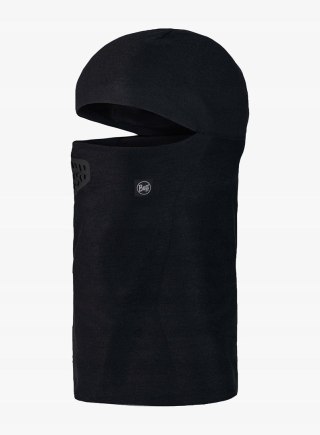 Kominiarka dziecięca BUFF THERMONET® HINGED BALACLAVA SOLID BLACK