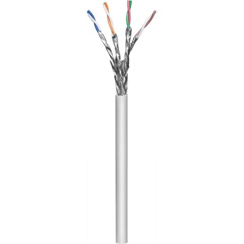 Kabel instalacyjny Intellinet skrętka Cat7a S/FTP drut, 100% miedź, 305m szary Kabel instalacyjny Intellinet skrętka Cat7a S/FTP drut, 100% miedź, 305m szary