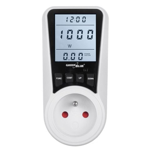 Miernik energii GreenBlue, watomierz GB350 E Miernik energii GreenBlue, watomierz GB350 E