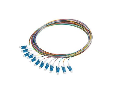Pigtail światłowodowy Lanberg SM LC/UPC SEMI TIGHT 9/125 G657A1 12X2M Multikolor Pigtail światłowodowy Lanberg SM LC/UPC SEMI TIGHT 9/125 G657A1 12X2M Multikolor