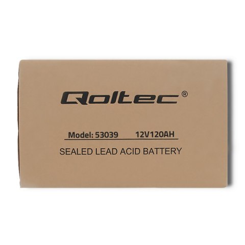 Qoltec Akumulator AGM | 12V | 120Ah | max 1440A