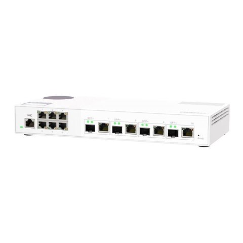 Switch zarządzany QNAP QSW-M2106-4C 4x 10GbE SFP+/RJ45 6x 2,5GbE Switch zarządzany QNAP QSW-M2106-4C 4x 10GbE SFP+/RJ45 6x 2,5GbE
