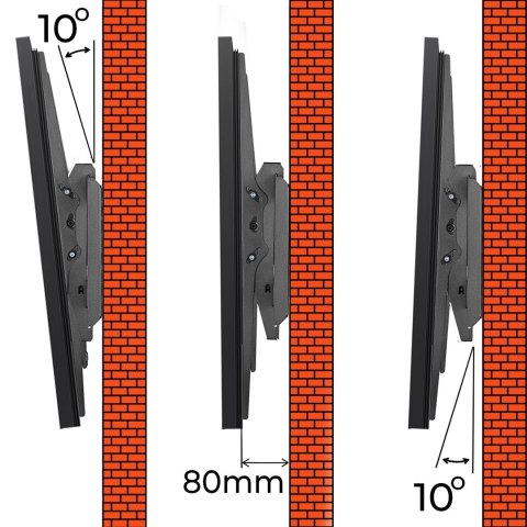 MACLEAN UCHWYT DO TV, MONITORA 120' 120KG MC-750N