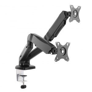 Art Uchwyt biurkowy na 2 monitory 13" - 27" L-16GD (RAMM L-16GD)