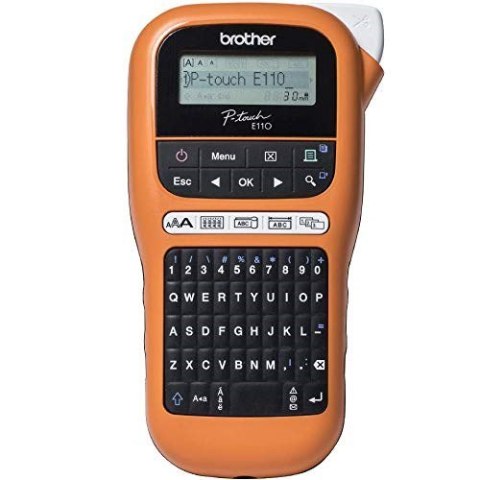 Brother PTE110VPYP1 drukarka etykiet 180 x 180 DPI 20 mm/s TZe QWERTY