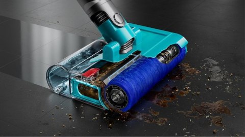 Dyson V15s Detect Submarine Odkurzacz stojący 2 w 1 Bateria Suchy i Mokry Bez worka 0,77 l Nikiel, Żółty