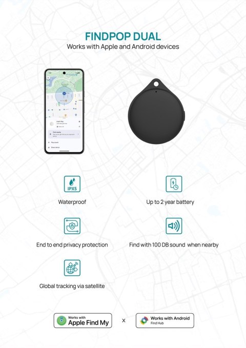 XD COLLECTION LOKALIZATOR FINDPOP DUAL APPLE FIND
