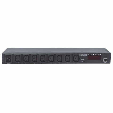 INTELLINET LISTWA ZARZĄDZALNA PO IP 19" 1U, 8X C13