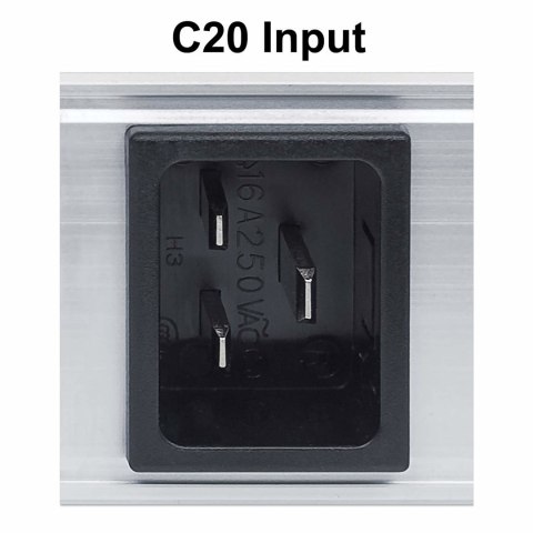 INTELLINET LISTWA ZARZĄDZALNA PO IP 19" 1U, 8X C13