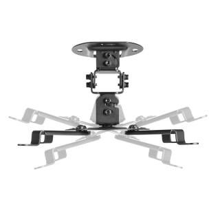 MACLEAN UCHWYT SUFITOWY DO PROJEKTORA, 54~320MM, DO 13,5 KG, ROTACJA 360 STOPNI MC-200 B