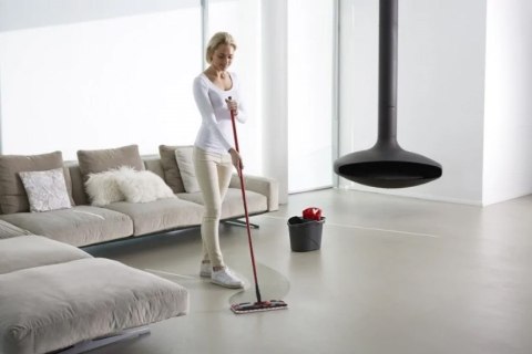 Mop płaski Vileda Ultramax Box z zestawem kuchennym | rękawiczki Universal 1 para+ściereczka Actifibre Pro kuchenna 1szt.