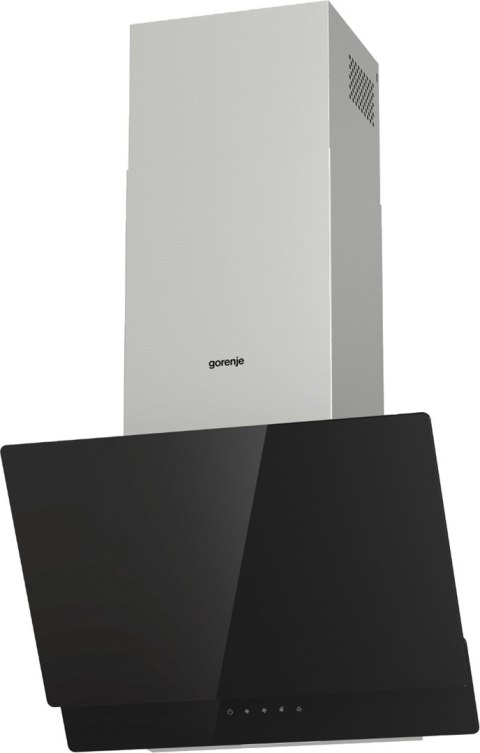 Okap przyścienny GORENJE WHI649EXBG czarny komin stal nierdzewna