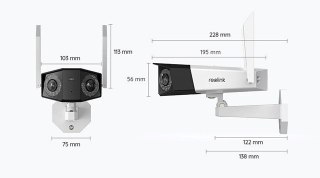 Kamera IP REOLINK Duo-Series-W730