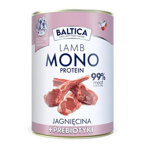 BALTICA NUTRACEUTIC Lamb 99% & prebiotics 400g