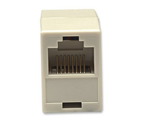INTELLINET Łącznik RJ-45 10szt (Biały) 504225