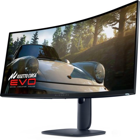 Alienware AW3425DW monitor komputerowy 86,4 cm (34") 3440 x 1440 px Wide Quad HD QD-OLED Niebieski