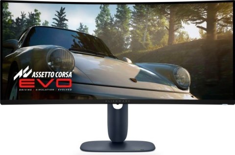 Alienware AW3425DW monitor komputerowy 86,4 cm (34") 3440 x 1440 px Wide Quad HD QD-OLED Niebieski