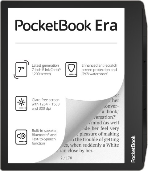 Czytnik E-booków PocketBook Era 700 7" 16GB WI-FI Srebrny (OUTLET)