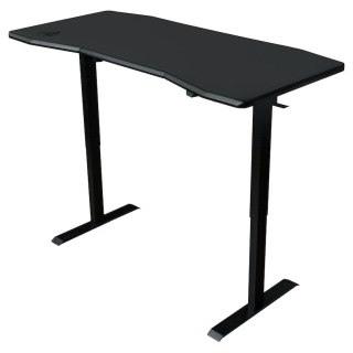 Biurko gamingowe Nitro Concepts D16E Carbon Black 1600x800 - elektrycznie regulowana wysokość