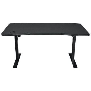 Biurko gamingowe Nitro Concepts D16E Carbon Black 1600x800 - elektrycznie regulowana wysokość