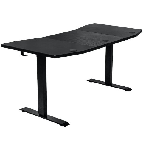 Biurko gamingowe Nitro Concepts D16E Carbon Black 1600x800 - elektrycznie regulowana wysokość