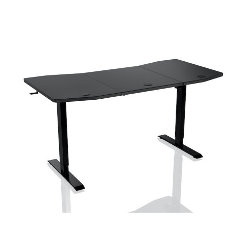 Biurko gamingowe Nitro Concepts D16E Carbon Black 1600x800 - elektrycznie regulowana wysokość
