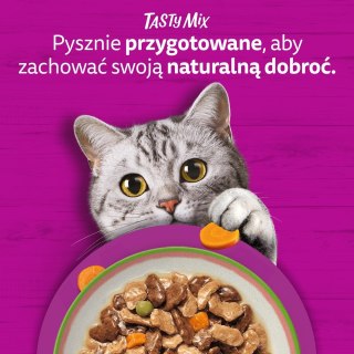 Whiskas Tasty mix wybór szefa kuchni w sosie mokra karma dla kota 40x85g