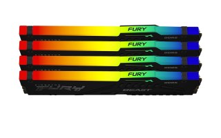 KINGSTON DDR5 64GB 6000Mhz CL40 FURY Beast RGB KITx4
