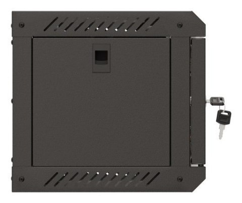 LANBERG SZAFA INSTALACYJNA RACK WISZĄCA 10" 4U 300X300 CZARNA DRZWI PRZESZKLONE (FLAT PACK)