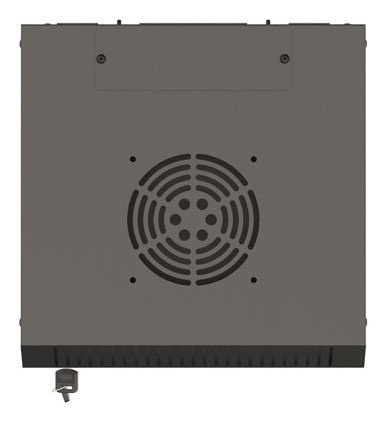 LANBERG SZAFA INSTALACYJNA RACK WISZĄCA 10" 4U 300X300 CZARNA DRZWI PRZESZKLONE (FLAT PACK)