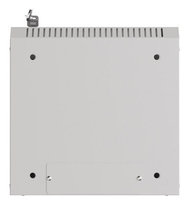 LANBERG SZAFA INSTALACYJNA RACK WISZĄCA 10" 6U 300X300 SZARA DRZWI PRZESZKLONE (FLAT PACK)