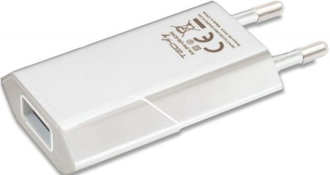 MANHATTAN Ładowarka sieciowa USB 5W/1A 5V biała 100747