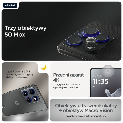 Motorola Edge 70 12/512GB 5G PANTONE Gadget Grey (OUTLET)