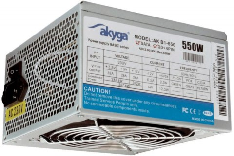 Zasilacz PC AKYGA 550W AK-B1-550