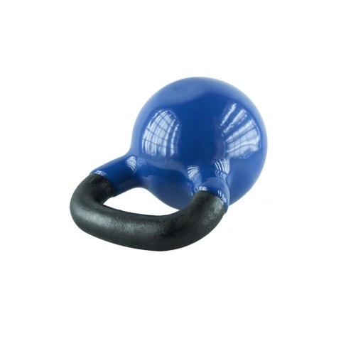 KNV04 BLUE KETTLEBELL ŻELIWNY POKRYTY WINYLEM HMS-o