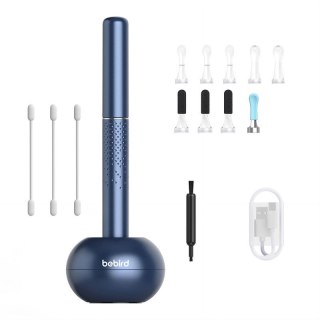 Bebird M9S Niebieski | Otoskop z kamerą do czyszczenia uszu | 1080p, 300mAh