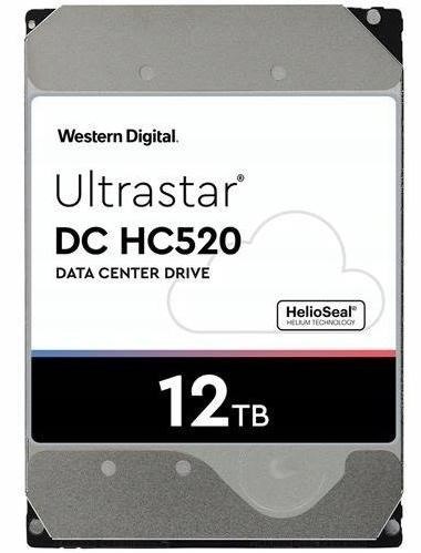 Dysk serwerowy HDD Western Digital Ultrastar DC HC520 (He12) HUH721212ALE600 (12 TB; 3.5"; SATA III) Dysk serwerowy HDD Western Digital Ultrastar DC HC520 (He12) HUH721212ALE600 (12 TB; 3.5"; SATA III)