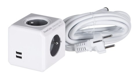 Przedłużacz allocacoc PowerCube Extended USB 2404/FREUPC (3m; kolor szary) Przedłużacz allocacoc PowerCube Extended USB 2404/FREUPC (3m; kolor szary)