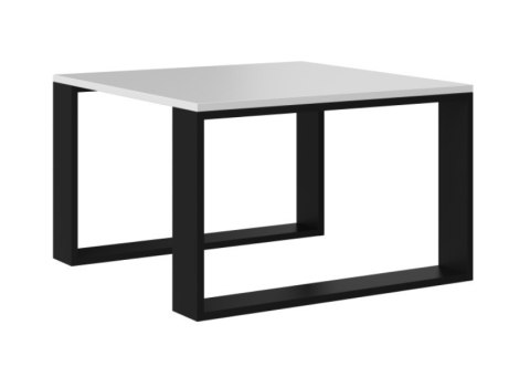 Stolik MODERN MINI 67x67xH40 biały/czarny Stolik MODERN MINI 67x67xH40 biały/czarny