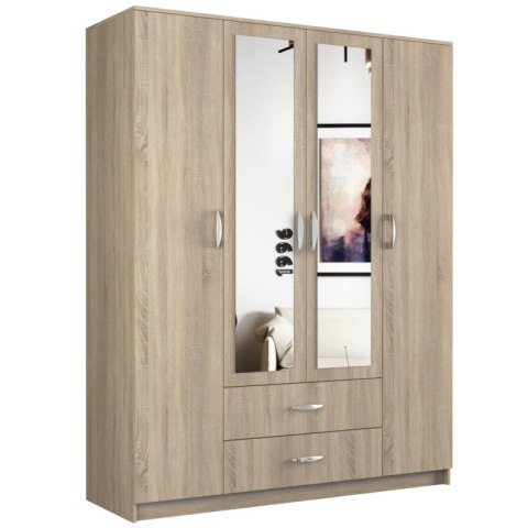 SZAFA ROMANA 160X205 SONOMA Z LUSTREM SZAFA ROMANA 160X205 SONOMA Z LUSTREM