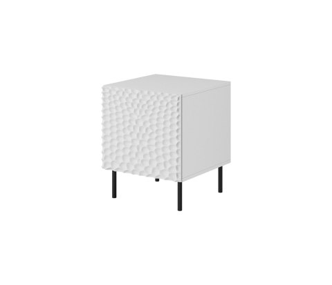 Szafka nocna HOLE 2szt. 44x40,5xH53,5 biały mat Szafka nocna HOLE 2szt. 44x40,5xH53,5 biały mat