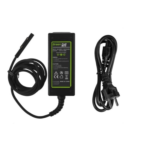 GREEN CELL ZASILACZ AD63P SURFACE 12V 2.58A 36W GREEN CELL ZASILACZ AD63P SURFACE 12V 2.58A 36W
