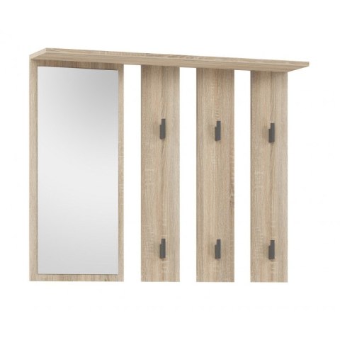 Wieszak + lustro PARMA 100x15xH.81,5 sonoma Wieszak + lustro PARMA 100x15xH.81,5 sonoma