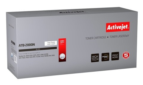 Toner Activejet ATB-2000N (zamiennik Brother TN-2000/TN-2005; Supreme; 2500 stron; czarny) Toner Activejet ATB-2000N (zamiennik Brother TN-2000/TN-2005; Supreme; 2500 stron; czarny)