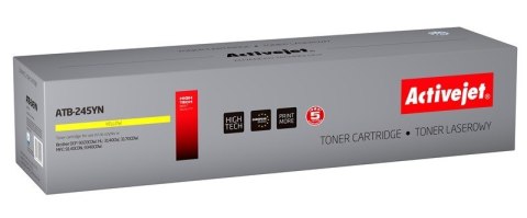 Toner Activejet ATB-245YN (zamiennik Brother TN-245Y; Supreme; 2200 stron; żółty) Toner Activejet ATB-245YN (zamiennik Brother TN-245Y; Supreme; 2200 stron; żółty)