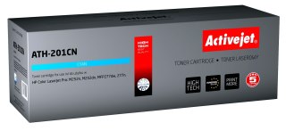 Toner Activejet ATH-201CN (zamiennik HP 201A CF401A; Supreme; 1400 stron; niebieski)