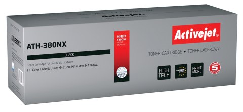 Toner Activejet ATH-380NX (zamiennik HP 312X CF380X; Supreme; 4400 stron; czarny) Toner Activejet ATH-380NX (zamiennik HP 312X CF380X; Supreme; 4400 stron; czarny)