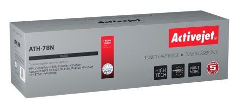 Toner Activejet ATH-78N (zamiennik HP 78A CE278A, Canon CRG-728; Supreme; 2500 stron; czarny) Toner Activejet ATH-78N (zamiennik HP 78A CE278A, Canon CRG-728; Supreme; 2500 stron; czarny)