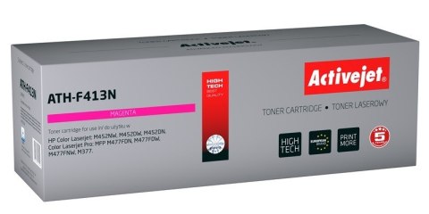 Toner Activejet ATH-F413N (zamiennik HP 410A CF413A; Supreme; 2300 stron; czerwony) Toner Activejet ATH-F413N (zamiennik HP 410A CF413A; Supreme; 2300 stron; czerwony)
